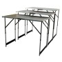 Brüder Mannesmann Set de mesas plegables multiusos 3 piezas aluminio de , Mesas de trabajo - Ref: Foro24-443677, Precio: 107,...