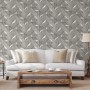 DUTCH WALLCOVERINGS Papel pintado Onyx gris oscuro de , Papel pintado - Ref: Foro24-442577, Precio: 30,60 €, Descuento: %