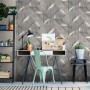DUTCH WALLCOVERINGS Papel pintado Onyx gris oscuro de , Papel pintado - Ref: Foro24-442577, Precio: 30,60 €, Descuento: %