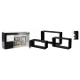 H&S Collection Juego de estantes de madera 3 piezas negro de , Estantes y estanterías - Ref: Foro24-445874, Precio: 35,56 €, ...