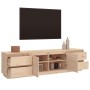 Mueble de TV de madera maciza de pino 176x37x47,5 cm de , Muebles TV - Ref: Foro24-814319, Precio: 197,19 €, Descuento: %