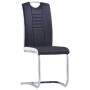 Juego de comedor 9 piezas cuero sintético negro de , muebles para cocinas y comedores - Ref: Foro24-3053165, Precio: 880,46 €...