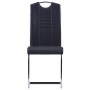 Juego de comedor 9 piezas cuero sintético negro de , muebles para cocinas y comedores - Ref: Foro24-3053165, Precio: 880,46 €...