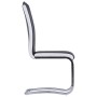 Juego de comedor 9 piezas cuero sintético negro de , muebles para cocinas y comedores - Ref: Foro24-3053165, Precio: 880,46 €...