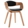 Sillas de comedor 4 uds madera curvada y cuero sintético de , Sillas de comedor - Ref: Foro24-3054818, Precio: 555,92 €, Desc...