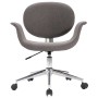 Sillas de comedor giratorias 2 unidades tela gris de , Sillas de comedor - Ref: Foro24-3054866, Precio: 278,42 €, Descuento: %