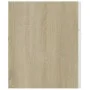 Mueble con lavabo aglomerado blanco y roble Sonoma de vidaXL, Tocadores de baño - Ref: Foro24-3070852, Precio: 275,94 €, Desc...