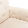 Sillas de comedor con reposabrazos 6 unidades de tela beige de , Sillas de comedor - Ref: Foro24-3058299, Precio: 1,00 €, Des...