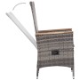 Set de muebles de jardín 3 pzas y cojines ratán sintético gris de , Conjuntos de jardín - Ref: Foro24-3059364, Precio: 331,46...