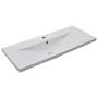 Mueble con lavabo aglomerado blanco y roble Sonoma de vidaXL, Tocadores de baño - Ref: Foro24-3070852, Precio: 294,30 €, Desc...
