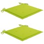 Sillas de jardín con cojines 2 uds madera maciza acacia y acero de , Sillas de jardín - Ref: Foro24-3061499, Precio: 256,33 €...