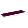 Tumbona de jardín con mesa y cojín madera maciza de acacia de , Tumbonas - Ref: Foro24-3061626, Precio: 230,52 €, Descuento: %
