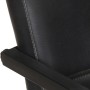 Sillas voladizas de comedor 2 unidades cuero auténtico negro de , Sillas de comedor - Ref: Foro24-321852, Precio: 305,32 €, D...