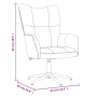 Sillón de relax con taburete terciopelo amarillo mostaza de , Sillones - Ref: Foro24-328135, Precio: 171,55 €, Descuento: %
