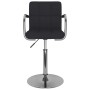Taburete de cocina de tela negro de , Taburetes de cocina - Ref: Foro24-334549, Precio: 94,03 €, Descuento: %