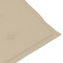 Silla mecedora con cojines madera maciza de acacia de , Sillas de jardín - Ref: Foro24-3064182, Precio: 206,86 €, Descuento: %