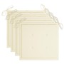 Sillas comedor de jardín 3 uds madera maciza acacia y cojines de , Sillas de jardín - Ref: Foro24-3064430, Precio: 283,26 €, ...