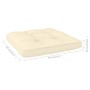 Sillas de jardín cojines 2 uds crema madera de pino impregnada de , Sillas de jardín - Ref: Foro24-3065791, Precio: 400,68 €,...