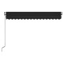 Toldo automático LED sensor de viento gris antracita 450x350 cm de , Toldos - Ref: Foro24-3069214, Precio: 653,78 €, Descuent...