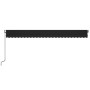 Toldo automático LED sensor de viento gris antracita 600x350 cm de , Toldos - Ref: Foro24-3069254, Precio: 948,25 €, Descuent...