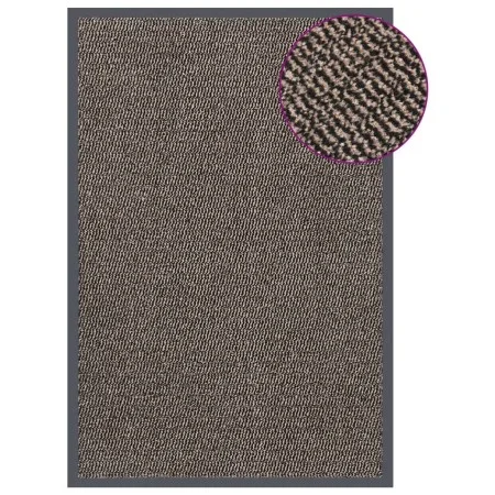 Felpudo de nudo marrón oscuro 80x120 cm de vidaXL, Felpudos - Ref: Foro24-326940, Precio: 32,38 €, Descuento: %