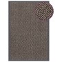 Felpudo de nudo marrón oscuro 80x120 cm de vidaXL, Felpudos - Ref: Foro24-326940, Precio: 32,38 €, Descuento: %