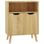 Aparador de madera de ingeniería roble Sonoma 60x30x72 cm de vidaXL, Aparadores - Ref: Foro24-326825, Precio: 82,06 €, Descue...