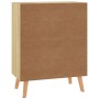 Aparador de madera de ingeniería roble Sonoma 60x30x72 cm de vidaXL, Aparadores - Ref: Foro24-326825, Precio: 82,06 €, Descue...
