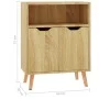 Aparador de madera de ingeniería roble Sonoma 60x30x72 cm de vidaXL, Aparadores - Ref: Foro24-326825, Precio: 80,63 €, Descue...