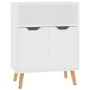 Aparador de madera de ingeniería blanco 60x30x72 cm de vidaXL, Aparadores - Ref: Foro24-326822, Precio: 83,83 €, Descuento: %