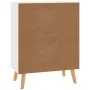 Aparador de madera de ingeniería blanco 60x30x72 cm de vidaXL, Aparadores - Ref: Foro24-326822, Precio: 83,83 €, Descuento: %
