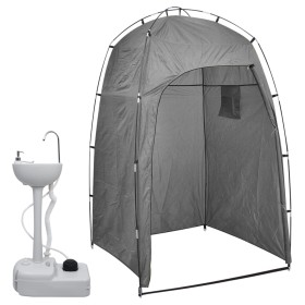 Lavabo portátil para camping con tienda de campaña 20 L de , Camping y senderismo - Ref: Foro24-3081896, Precio: 156,19 €, De...