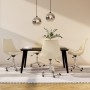 Sillas de comedor giratorias 4 unidades tela crema de , Sillas de comedor - Ref: Foro24-3085388, Precio: 252,77 €, Descuento: %