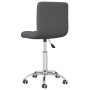 Silla de comedor giratoria tela gris oscuro de , Sillas de comedor - Ref: Foro24-3087532, Precio: 84,06 €, Descuento: %