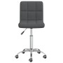 Silla de comedor giratoria tela gris oscuro de , Sillas de comedor - Ref: Foro24-3087532, Precio: 84,06 €, Descuento: %