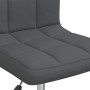 Silla de comedor giratoria tela gris oscuro de , Sillas de comedor - Ref: Foro24-3087532, Precio: 84,06 €, Descuento: %