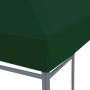 Toldo de cenador 310 g/m² 3x3 m verde de , Cubiertas para carpas y cenadores - Ref: Foro24-44779, Precio: 44,56 €, Descuento: %