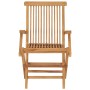Sillas de jardín plegables 2 unidades madera maciza de teca de , Sillas de jardín - Ref: Foro24-315443, Precio: 174,08 €, Des...
