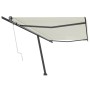 Toldo de pie automático crema 500x300 cm de , Toldos - Ref: Foro24-3069787, Precio: 610,65 €, Descuento: %