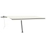 Toldo de pie automático crema 500x300 cm de , Toldos - Ref: Foro24-3069787, Precio: 610,65 €, Descuento: %