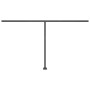 Toldo retráctil manual con luz LED gris antracita 450x300 cm de , Toldos - Ref: Foro24-3069764, Precio: 540,02 €, Descuento: %