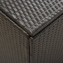 Caja de almacenaje jardín ratán sintético marrón 180x90x70 cm de , Cajas de almacenaje para exteriores - Ref: Foro24-46478, P...