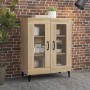 Aparador de madera de ingeniería roble Sonoma 69,5x34x90 cm de , Aparadores - Ref: Foro24-812126, Precio: 100,55 €, Descuento: %