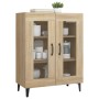 Aparador de madera de ingeniería roble Sonoma 69,5x34x90 cm de , Aparadores - Ref: Foro24-812126, Precio: 100,55 €, Descuento: %
