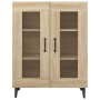 Aparador de madera de ingeniería roble Sonoma 69,5x34x90 cm de , Aparadores - Ref: Foro24-812126, Precio: 100,55 €, Descuento: %