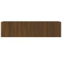Mueble pared TV madera contrachapada roble marrón 120x30x30 cm de , Muebles TV - Ref: Foro24-815101, Precio: 83,15 €, Descuen...