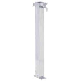 Fuente de agua para jardín acero inoxidable cuadrada 80 cm de , Sistemas de riego - Ref: Foro24-364498, Precio: 44,09 €, Desc...