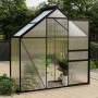 Invernadero de aluminio gris antracita 1,33 m² de , Invernaderos - Ref: Foro24-312064, Precio: 273,48 €, Descuento: %