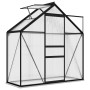 Invernadero de aluminio gris antracita 1,33 m² de , Invernaderos - Ref: Foro24-312064, Precio: 273,48 €, Descuento: %