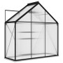 Invernadero de aluminio gris antracita 1,33 m² de , Invernaderos - Ref: Foro24-312064, Precio: 273,48 €, Descuento: %